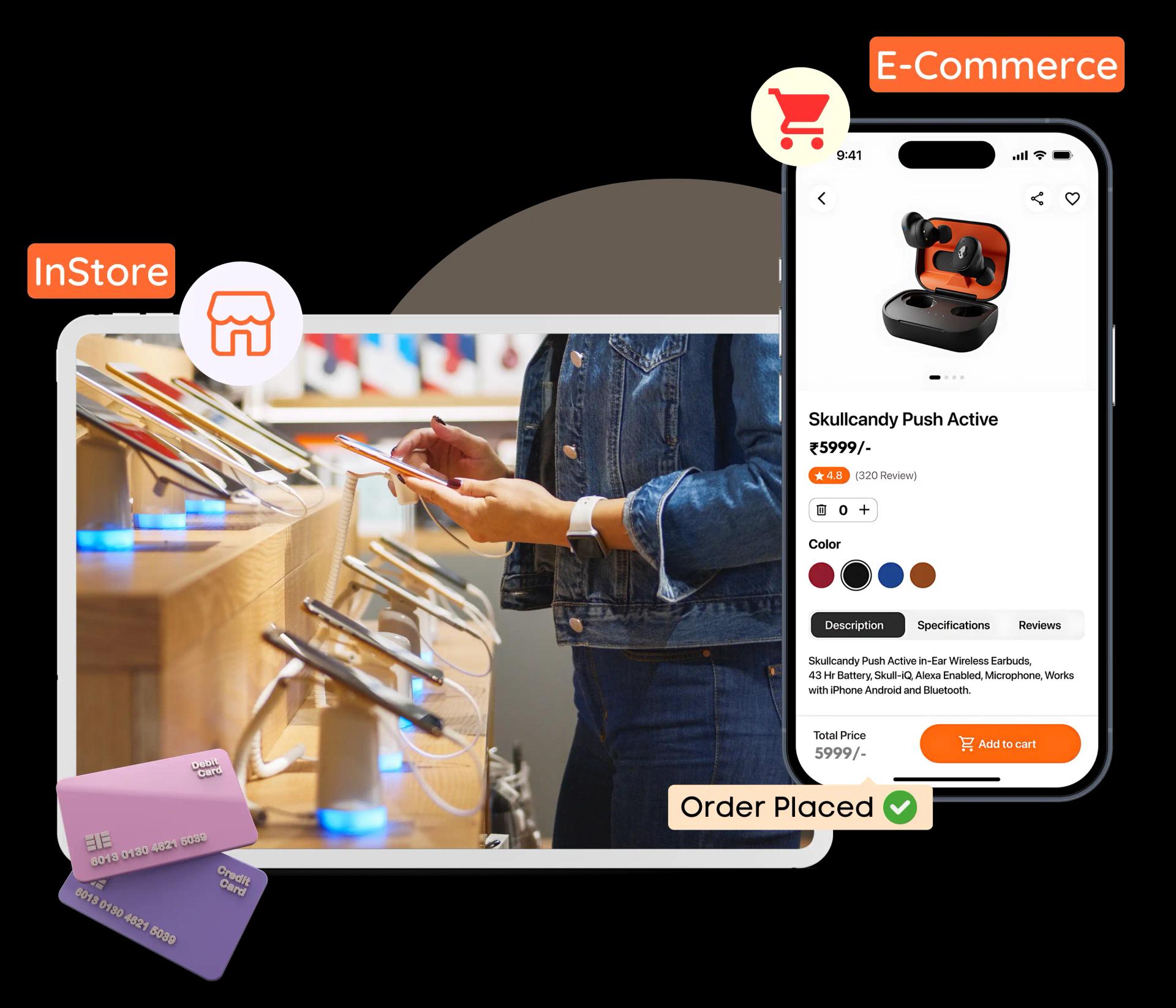 Zithara AI CRM for Electronics - Zithara.AI will change the face of your Electronics business - Acquire more customers, engage them in between purchases, monetize them even when they are not shopping with you instore. - Retail customer relationship management platform dashboard